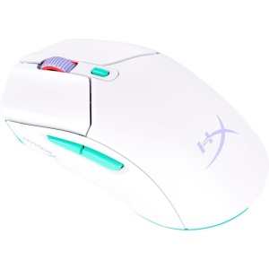 Mouse HyperX Pulsefire Haste Core 2 Wireless, rezolutie maxima 12000 DPI, conectivitate 2.4GHz Wireless / Bluetooth 5.2, polling rate pana la 1000 Hz, durata de viata baterie pana la 100 de ore in modul 2.4GHz highspeed, si pana la 200 de ore in modul - Img 2