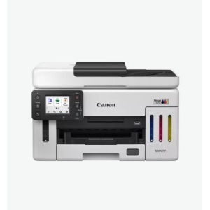 Multifunctional inkjet color CISS Canon Maxify GX6140, ( Print,Copy,Scan, Cloud), dimensiune A4 , duplex printare, ADF, viteza 24 ppm alb-negru, 15.5 ppm color, rezolutie 600X1200 dpi, alimentare hartie 250+100 coli, Scanner CIS, rezolutie - Img 2