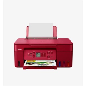 "Multifunctional inkjet color CISS Canon PIXMA G3470 Red, dimensiune A4(Printare, Copiere, Scanare), viteza imprimare 11ipm alb-negru, 6ipm color,rezolutie printare 4800x1200 dpi, imprimare fara margini, alimentarehartie 100 coli, scanner CIS rezolutie - Img 4