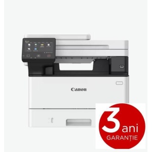 Multifunctional laser mono Canon MF463DW, dimensiune A4(Printare,Copiere, Scanare), viteza 40ppm, duplex, rezolutie max1200 x 1200dpi,Procesor 1.2Ghz, memorie 1GB RAM, alimentare hartie 250 coli, limbaj de printare UFRII, PCL 5e2, PCL6, Adobe®