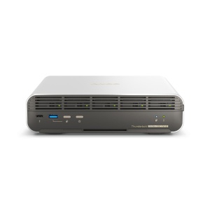 NAS QNAP h574TX 5-Bay, CPU Intel Core i3-1320PE 8C(4P+4E)/12T up to 4.50GHz, RAM onboard 12GB DDR4 (not expandable), 5 x E1.S up to 15mm ( or 5 x M.2 2280 PCIe w/ QDA-E1SM ) HDD (neincluse), LAN: 1 x 10GBASE-T (10G/5G/2.5G/1G/100M) + 1 x 2.5GbE