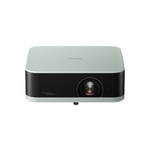 PROIECTOR EPSON EF-61G ICE GREEN, 700 Lumeni, Rezolutie: 1080p, Aspect ratio: 16:9, Contrast: 5.000.000:1, Refresh rate: 192 Hz - 240 Hz, Suport HDR, Dimensiuni ecran proiectie: 30'-150", Distanta proiectie:0.8-4m, Interfata: USB 2.0-A, USB 2.0 Tip B