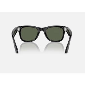 Ray-Ban Meta Wayfarer AI Glasses Shiny Black/G-15 Green - Img 4