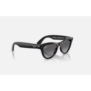 RayBan Meta SKYLER High Bridge Fit - Shinny Black - Graphite Gen2 - Img 6