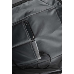 Rucsac notebook Serioux, SMART TRAVEL ST9588, dimensiuni: 32 x 19 x 46 cm, rezistent la apa, compartimente multiple, compartiment separat pentru notebook: max. 15.6", bretele ajustabile, port de încărcare USB, buzunar ascuns la spate, material poliester - Img 8