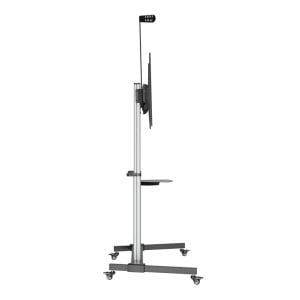 Stand TV mobil Serioux 44-610TW, dimensiuni 1292x717x2327mm, compatibiliate dimensiune ecran 60"-100", VESA: 200x200, 400x200, 300x300, 400x400, 600x400, 800x400, 800x600, 1000x600, greutate maximă suportata: 100 kg, interval de înclinare: +5°~-10°, - Img 10