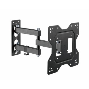 Suport TV Serioux LCD/LED, TV68-223, compatibilitate dimensiune ecran 23"-43", material otel, VESA:100x100, 100x200, 200x100, 200x200, greutate maximă suportata: 30 kg, profil: 56~378mm, inclinare: ＋3°～-10°, pivotare: +90°~-90°, management cabluri, negru