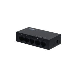 Switch Dahua 5 Porturi Unmanaged, Gigabit, PFS3005-5GT-L, Interfata: 5 x 10/100/1000 Mbps, Capacitate: 10 Gbit, Packet Forwarding Rate: 7.44 Mpps,