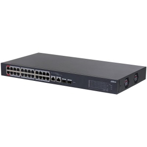 Switch PoE Cloud Management 24 + 2 combo porturi Dahua CS4226-24ET-375