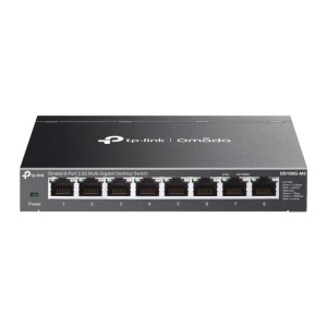 Switch TP-Link DS108G-M2, 8 x porturi RJ-45, viteza LAN 10/100/1000/2500 Mbps, standarde IEEE 802.3u, 802.3ab, 802.3x, 802.1p, 802.3bz, caracteristici speciale 802.3X Flow Control, 802.1p/DSCP QoS, IGMP Snooping, Store and Forward