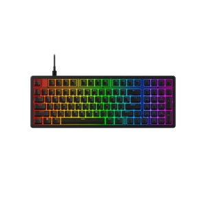 Tastatura gaming HyperX Origins 21800, membrana, lungime cablu 1.8m, iluminare RGB (16,777,216 colors), polling rate 8000 Hz, negru