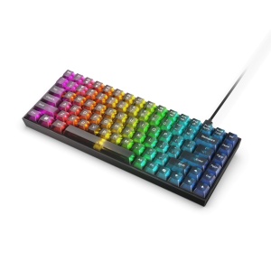 Tastatura Gaming Lenovo Legion K510 Mini Pro, Numar taste: 84, Interfata tastatura: USB, Tastatura iluminata: RGB, Culoare: Negru, Tehnologie: Cu fir, Kit: Nu, Continut pachet: 1 x Keycap Puller, 1 x Tastatura Gaming; Altele: Anti-Ghosting, Lungime cablu - Img 10