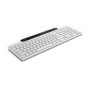 Tastatura Lenovo 800 Self-Charging Bluetooth; reincarcabila cu ajutorul luminii ambientale, fara spatiu destinat bateriilor clasice; layout: US; conectivitate: BT 5.1, se poate conecta la 3 dispozitive; greutate: 635g; compatibil cu Windows 10, Windows - Img 10