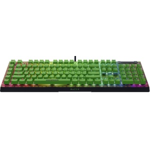 Tastatura mecanica gaming BlackWidow V4 X (Green Switch) - Minecraft Edition , layout US, taste ABS, layout US, cu 6 butoane customizabile, negru - Img 2