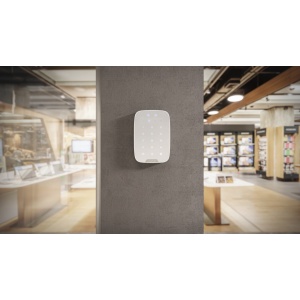Tastatura Wireless cu cititor de carduri, AJAX Keypad Plus, alb - Img 5