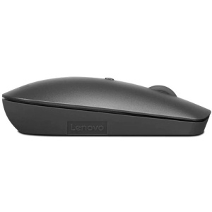ThinkBook Bluetooth Silent Mouse; Weight: 61 g; Color: Iron Grey; Packed Dimensions: 110 x 78 x 40 mm; Scrolling: 2-way scroll wheel (up, down); Connectivity : Bluetooth 5.0; Mouse Sensor: Blue Optical Sensor; Supported OS: Windows 10, Windows 11;