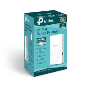 TP-link AX3000 Wi-Fi Mesh Range Extender, RE700X, 1 Port Ethernet Gigabit, 2 Antene interne, Standarde Wireless, IEEE 802.11a/n/ac/ax 5GHz, IEEE 802.11b/g/n/ax 2.4GHz, frecventa 2.4, 5 Ghz, 574 Mbps at 2.4GHz, 2402 Mbps at 5GHz. - Img 3