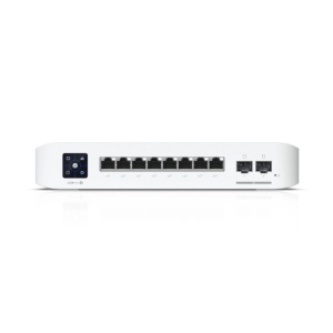 UBIQUITI Switch 8 porturi POE USW-PRO-8-POE-120W, Layer 3, Dimensiuni: 200 x 248 x 44 mm, Greutate: 2.1kg, Interfata: 8 x 10/100/1000Mbps, 2 x 10G SFP, 6 porturi POE, 2 porturi POE++, Capacitate switch: 56Gbps, buget POE: 120W. - Img 2