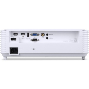 Videoproiector Acer P1258i, XGA 1024* 768, 4:3/ 16:9, 20.000:1, zoom 1.3x, lampa 5.000 ore/ 15.000 ore ecomode, boxa 10W, 2* HDMI, D-Sub, Composite Video RCA, audio in/ out, 2* USB Type A, RS232, PIN security, capac lentila inclus, cablu HDMI 1.8m - Img 2