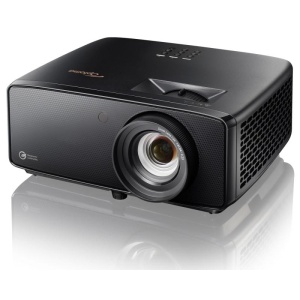 Videoproiector Optoma UZ38x, DLP laser 4K UHD 3840*2160, 3.800 lumeni, contrast dinamic 1.500.000:1, 16:9/ 4:3, 30.000 ore, distanta maxima de proiectie 8 m, dimensiune maxima imagine 7.62 m/ 300", 2x HDMI 2.0, USB- A power 1.5A, RS232, 12V trigger,