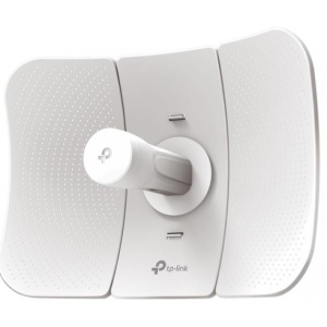 "5 GHz AC867 23 dBi Outdoor CPE Port: 1 × Gigabit Shielded Ethernet Port SPEED: 867 Mbps at 5 GHz FEATURE: 23 dBi, 30+ km, IP65 Weatherproof, Passive PoE, Centralized Management, Spectrum Analyzer, AP/Client/AP Router/AP Client Router"