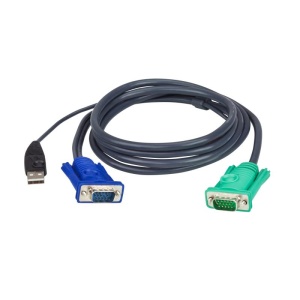 Cablu Aten 2L-5202U Lungime cablu: 1,8 m, Video Type portul: VGA, Culoarea produsului: Negru. Greutate: 167 g, Greutatea pachetului: 167 g. Greutate netă ambalaj principal: 13,4 kg, Lățime cutie ambalaj (exterior): 330 mm, Lungime cutie ambalaj