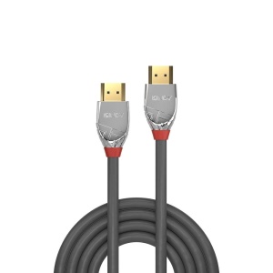 Cablu Lindy LY-37876, HDMI 2.0, Crom - Img 1