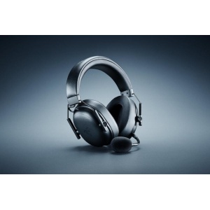 Casti wireless Razer Blackshark V3 X Hyperspeed , micrfon uni- directional, izolare fonică activă, sistem sunet 7.1, frecventa 20 - 28000, autonomie 70 ore, negru