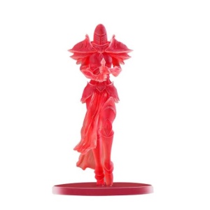 CREALITY Rasina low odor fotosensibila, 500g, culoare transparent red, ambalaj: recipient aluminiu, compatibila cu imprimante 3D cu tehnologie LCD. - Img 1