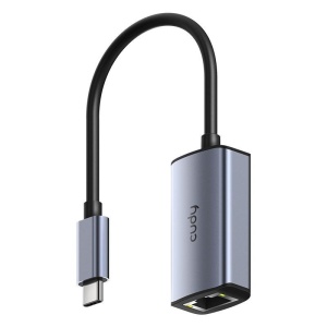 CUDY Aluminum Portable USB-C to Gigabit Ethernet Adapter, Compatible with Laptop, MacBook, Surface, PC with Windows, XP, Mac/Linux and more - Img 2
