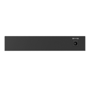 D-Link Switch DGS-108GL, 8 porturi Gigabit, Capacity 16Gbps, desktop, faramanagement, metal, negru, fara ventilator, D-link Green Technology. - Img 3