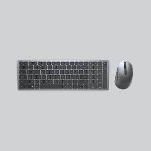 Dell Keyboard and mouse set KM7120W, Wireless, 2.4 GHz, Bluetooth 5.0, Buttons Qty: 7, Numeric Keypad, Hot Keys Function: Multimedia, Search, Home page, Volume - and +, System lock, Print screen, Movement Resolution: 1600 dpi, Supported Battery Type: AA - Img 5