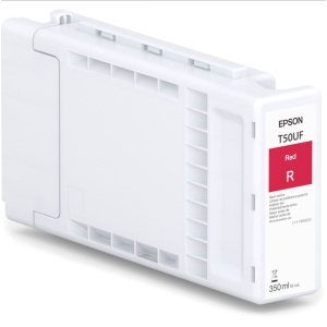 Epson UltraChrome XD3 350ml T50UF RED Pigment Ink Cartridge, compatibilitate: SureColor T3760D, SureColor T5760D, SureColor T5760DM, SureColor T7760D, SureColor T7760DM