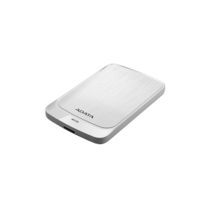 HDD Extern ADATA 2TB HV320 2.5 USB 3.1 Senzor protectie socuri Criptare Date Ultraslim Alb - Img 2