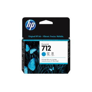 HP 712 29ml Cyan DesignJet Ink