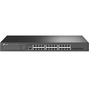 "JetStream™ 24-Port 2.5GBASE-T L2+ Managed Switch with 4 10GE SFP+ Slots PORT: 24× 2.5G RJ45 Ports, 4× 10G SFP+ Slots, RJ45/Micro-USB Console Port SPEC: 1U 19-inch Rack-mountable Steel Case FEATURE: Integration with JetStream™ SDN Controller, Static - Img 2