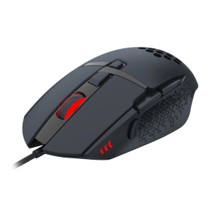 Kit Gaming Serioux Tobis 3 in 1, Tastatura de gaming, 104 taste, 7 taste Anti-ghosting, design slim, iluminare rainbow, structura metalica + taste negre, suport telefon, cablu USB 1.5M PVC, plug and play; Mouse gaming, senzor Sunplus 192, 1000-6400 DPI, - Img 3