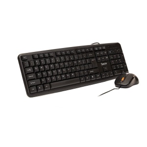 KIT Tastatura si Mouse Spacer SPDS-S6201 cu fir, USB, tastatura