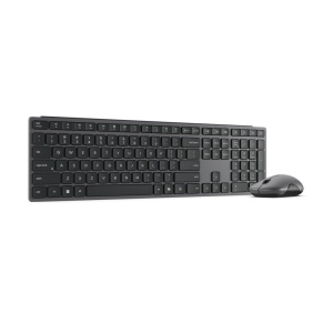Kit wireless mouse & tastatura Lenovo 700 Modern Multi-Device Wireless Combo cu stand pentru teleofon; Mouse: pana la 4000DPI cu senzor: IR; numar de butoane: 8; conectivitate: receptor USB-A 2.4G si Bluetooth 5.4; layout tastatura: US; compatibil cu
