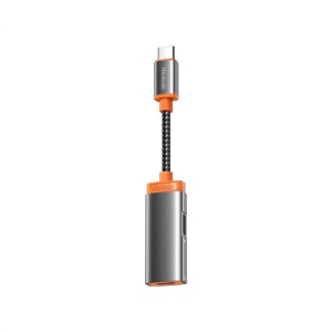 Mcdodo Adaptor Oryx Series Type-C la Dual Type-C PD, 60W Black (audio + incarcare)