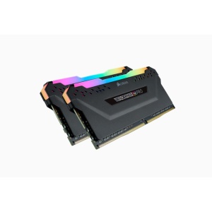 Memorie RAM CORSAIR Vengeance RGB PRO 32GB (2x16) DDR4 3200MHz CL16 Dual Channel Kit, 1.35V, XMP 2.0, black