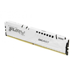 Memorie RAM Kingston DDR5 16GB 6400Mhz CL32 1.4V Fury Beast White EXPO