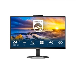 Monitor Philips 23.8" 24E1N5300HE/00, Diagonal (inch): 23.8, Diagonal (cm): 60.5, Aspect ratio: 16:9, Panel: IPS, Resolution: 1920x1080, Refresh Rate: 75Hz, Response time GtG: 4ms, Response time MPRT: 1ms, Brightness (max): 300 cd/m², Contrast (static) :