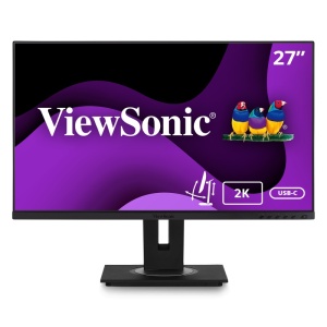Monitor ViewSonic 27" VG2756-2K, Diagonal (inch): 27, Diagonal (cm): 69, Aspect ratio: 16:9, Panel: IPS, Resolution: 2560x1440, Refresh Rate: 60Hz, Response time GtG: 5ms, Response time MPRT: 1ms, Brightness (max): 350 cd/㎡, Contrast (static) : 1000:1,