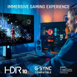 Monitor ViewSonic 27" XG272-2K-OLED, Diagonal (inch): 27, Diagonal (cm): 69, Aspect ratio: 16:9, Panel: OLED, Resolution: 2560x1440, Refresh Rate: 240Hz, Response time GtG: 0.02ms, Response time MPRT: 0.01ms, Brightness (max): 450 cd/m², Contrast - Img 3