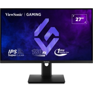 Monitor ViewSonic 27" XG27G1, Diagonal (inch): 27, Diagonal (cm): 69, Aspect ratio: 16:9, Panel: IPS, Resolution: 1920x1080, Refresh Rate: 180Hz, Response time MPRT: 1ms, Brightness (max): 250 cd/m², Contrast (static) : 1000:1, Contrast (dynamic): 50M:1,