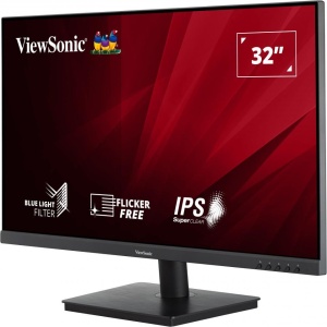 Monitor ViewSonic 32" VA3209-MH, Diagonal (inch): 32, Diagonal (cm): 81, Aspect ratio: 16:9, Panel: IPS, Resolution: 1920x1080, Refresh Rate: 75Hz, Response time GtG: 4ms, Brightness (max): 250 cd/㎡, Contrast (static) : 1200:1, Contrast (dynamic): 50M:1, - Img 3