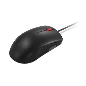 Mouse cu fir Lenovo 120; 1600DPI; conectivitate: USB-A; senzor optic; numar de butoane: 3; greutate: 90g; lungimea cablului: 1.5m; compatibil cu Windows 10 Home Single Language 64, Windows 11; culoare: negru - Img 5