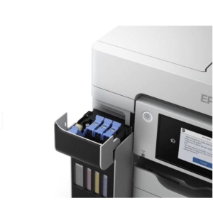 Multifunctional inkjet color CISS Epson L6580, dimensiune A4 (Printare, Copiere, Scanare, Fax), viteza 32 ppm alb-negru, 32ppm color, rezolutie 4800x1200 dpi, alimentare hartie 250 coli, ADF 50 coli scanner CIS rezolutie 1200x2400 dpi, DADF, fax memorie - Img 2