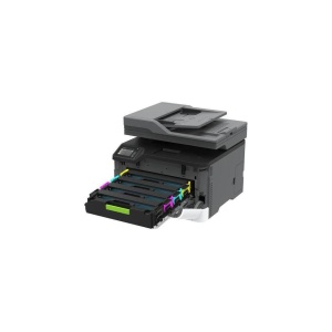 Multifunctional laser color Lexmark CX431adW, Dimensiune: A4, Copiere color/ Fax/ Imprimare color/ Scanare color, Viteza mono/color:24.7 ppm/ 24.7 ppm , Rezolutie: Black: 4800 CQ (2400 x 600 dpi), 600 x 600 dpi, Colour: 600 x 600 dpi, 4800 CQ (2400 x 600 - Img 4